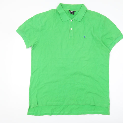 Money Men's Green XL Polo Shirt - Short Sleeve