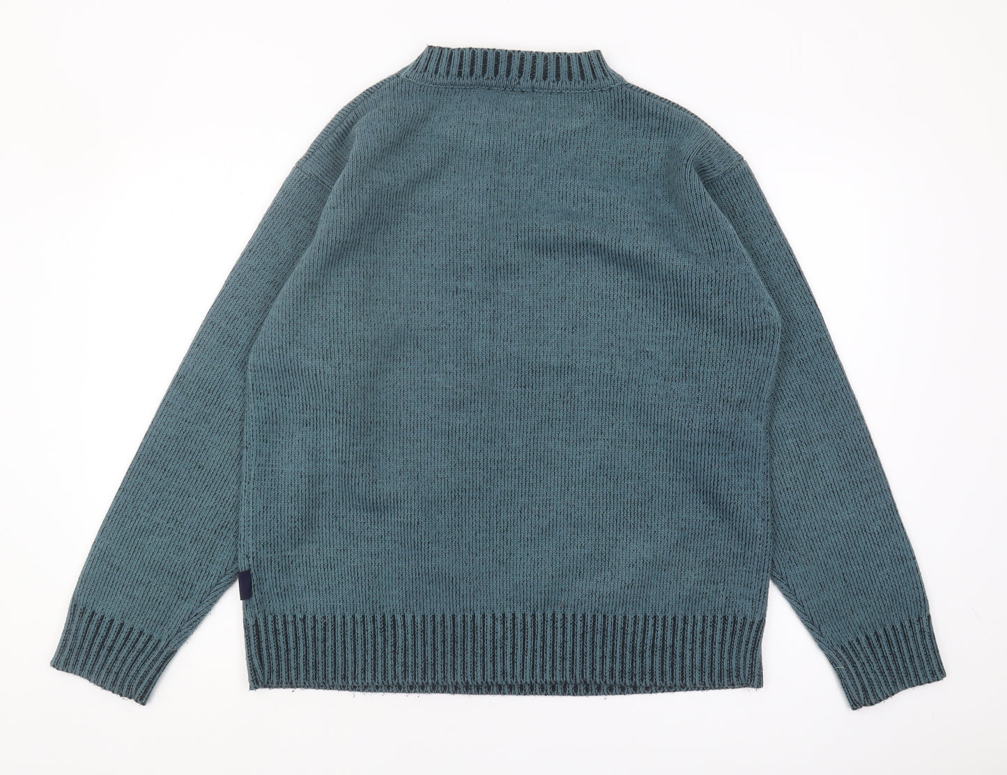 Hamnett Men's Blue Pullover Jumper M Acrylic Knit