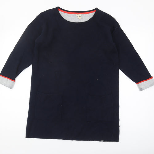 White Stuff Women’s Blue Long Sleeve Jumper Size 10
