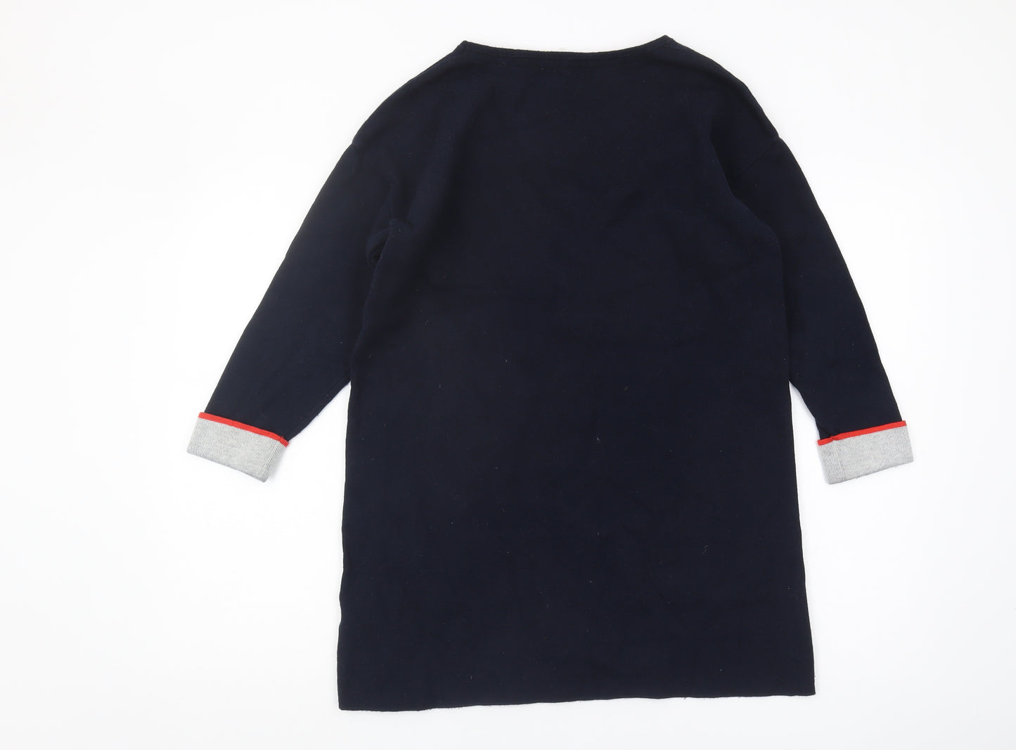 White Stuff Women’s Blue Long Sleeve Jumper Size 10