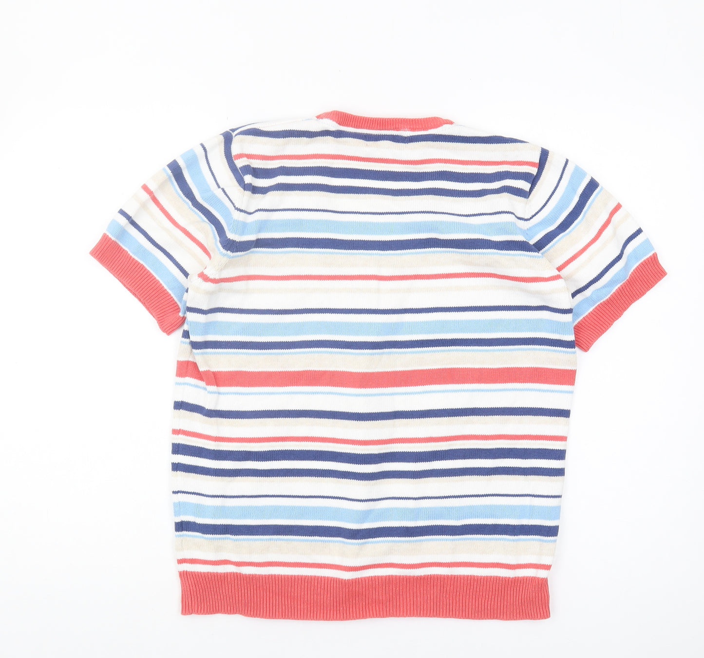 Tulchan Women's Multicoloured Striped Pullover Jumper L
