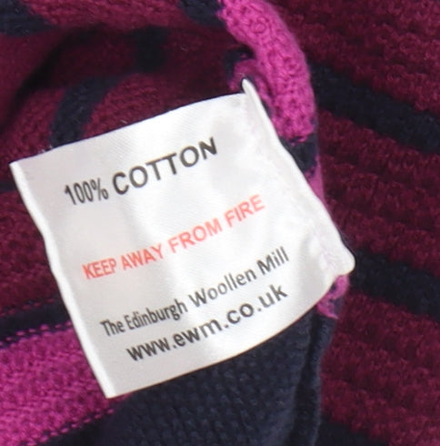 Isle Women's Pink Striped Jumper, Size S