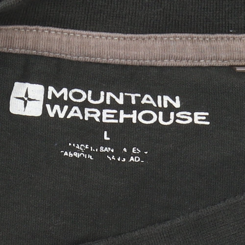 Mountain Warehouse Men's Green Car Graphic T-Shirt L