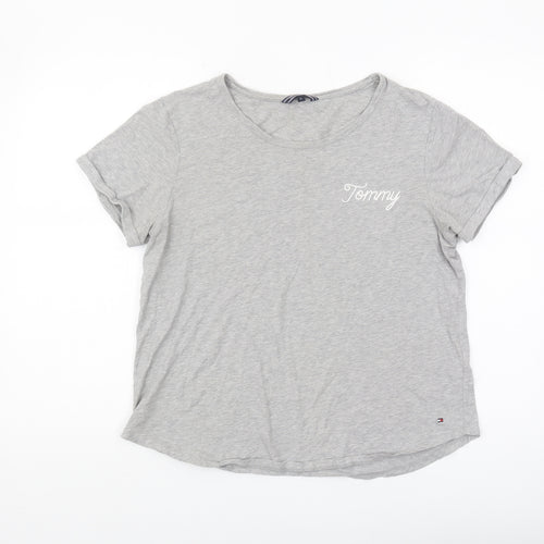 Tommy Hilfiger Women’s Grey T-Shirt Medium