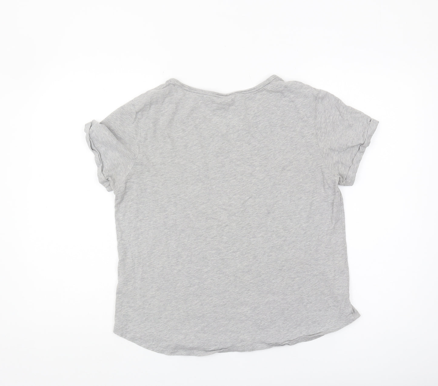 Tommy Hilfiger Women’s Grey T-Shirt Medium