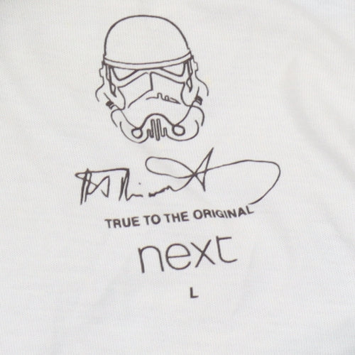 Next Men's Blue Star Wars Graphic T-Shirt L