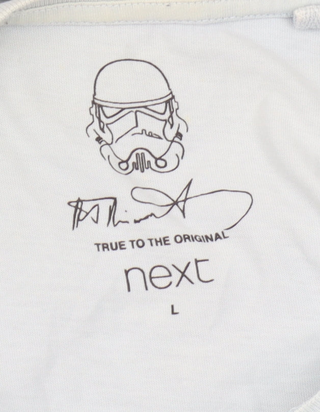 Next Men's Blue Star Wars Graphic T-Shirt L