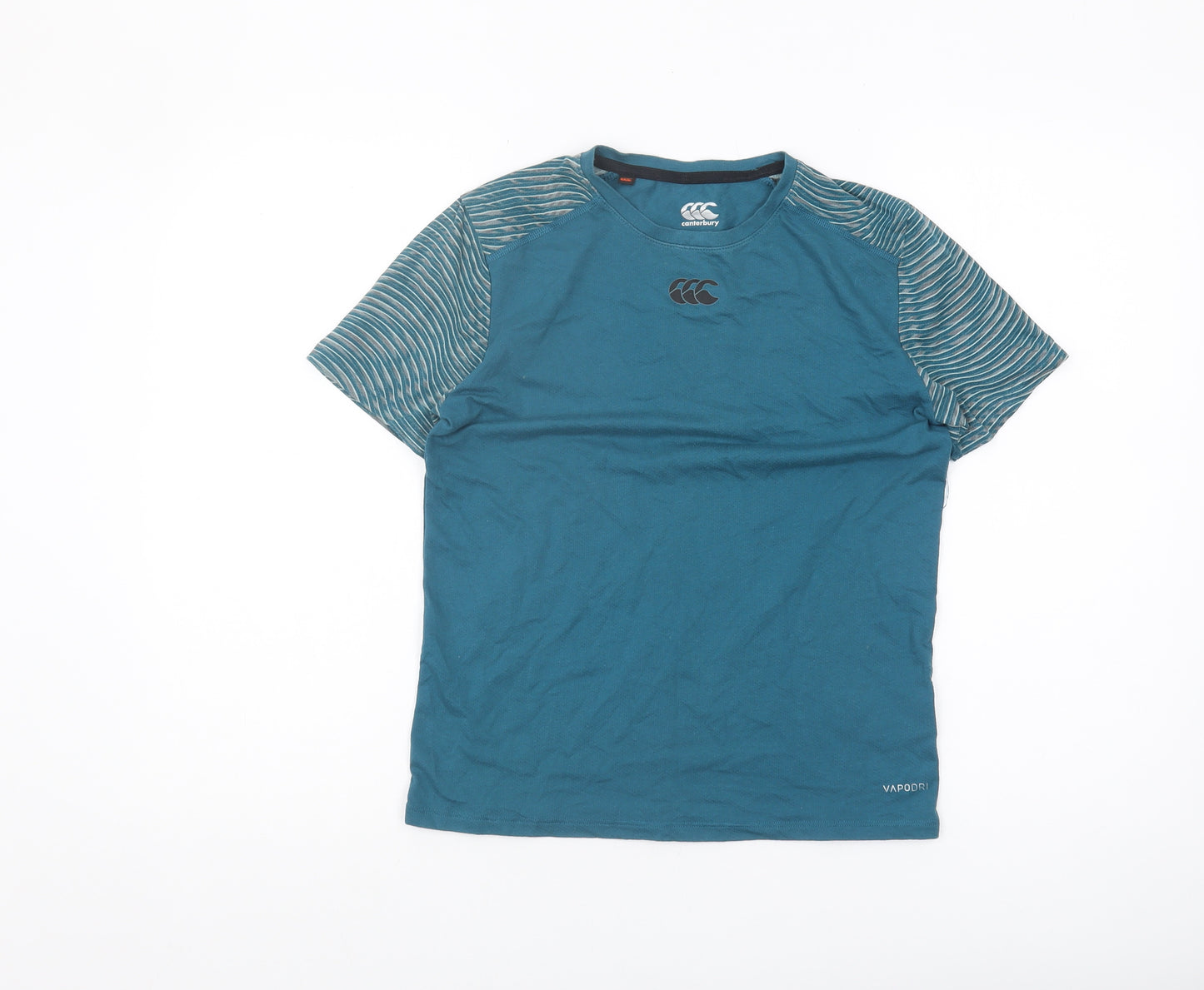 Canterbury Boys Blue Rugby T-Shirt 12 Years Short Sleeve
