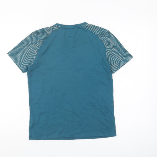 Canterbury Boys Blue Rugby T-Shirt 12 Years Short Sleeve