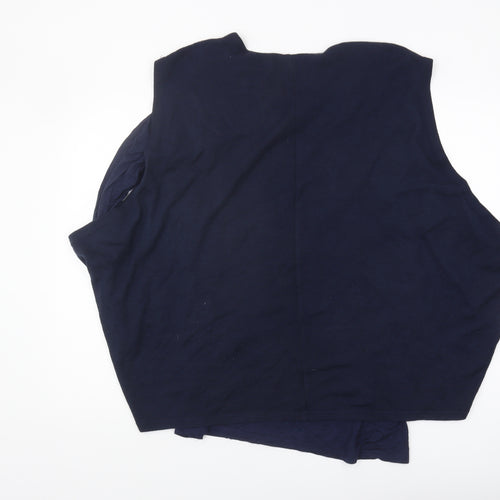 Klass Women's Blue Layered Blouse - Size L