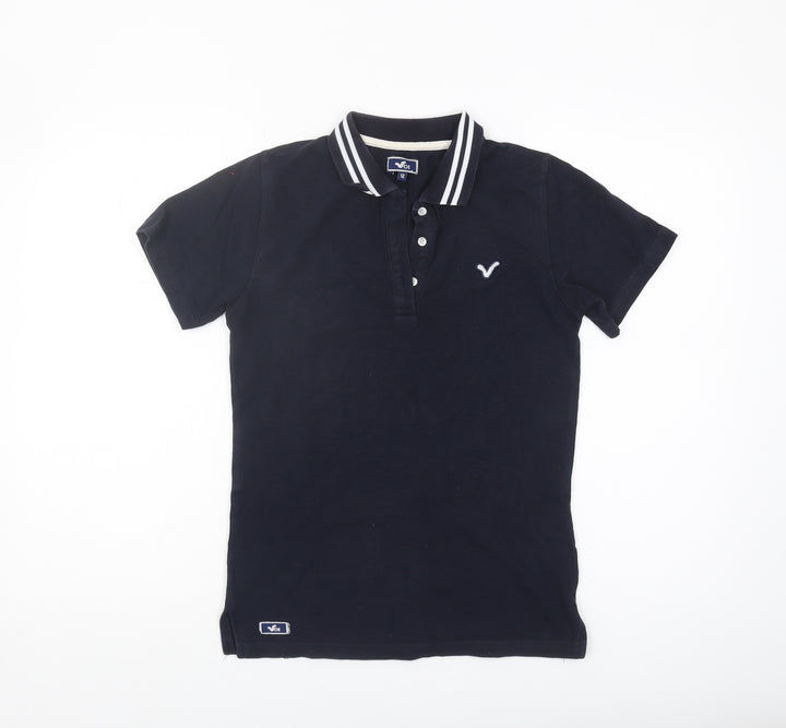 Voi Women's Black Polo Shirt Size 12 - Classic Style