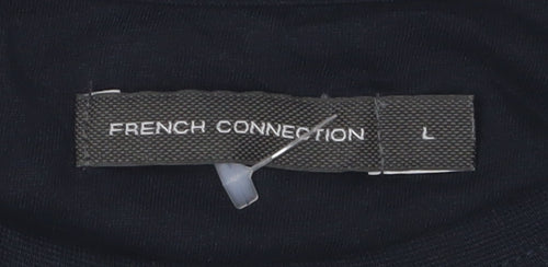 French Connection Men's Black L Cotton T-Shirt