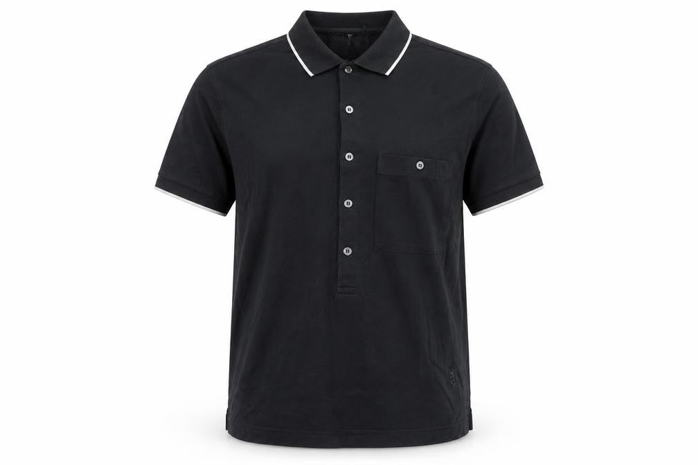 Pringle of Scotland Men's Black Slim Polo L