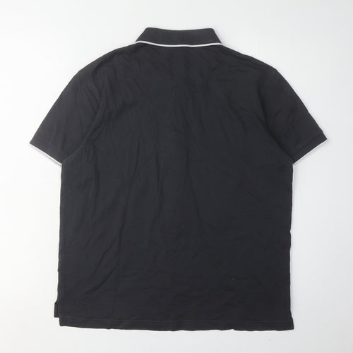 Pringle of Scotland Men's Black Slim Polo L