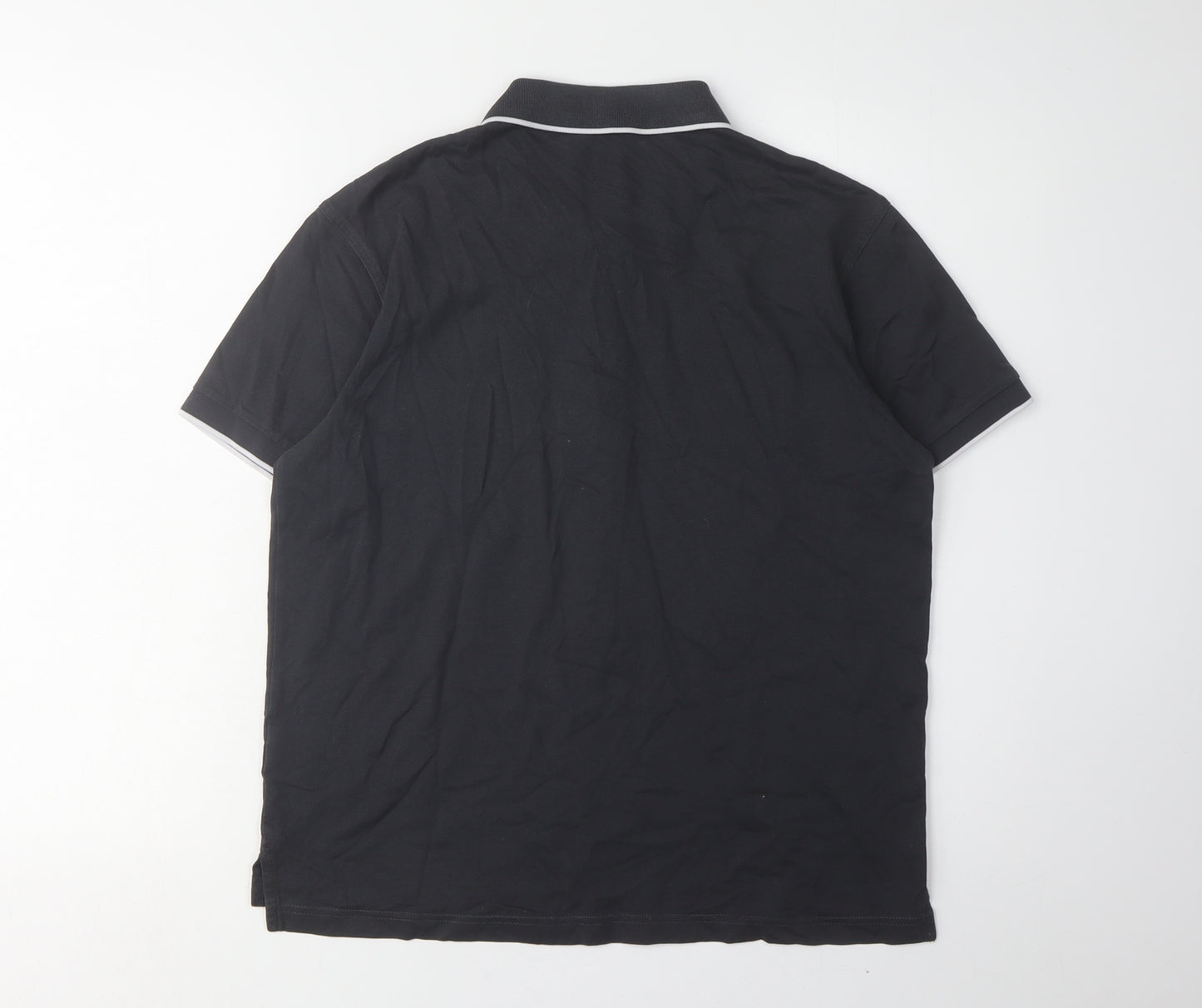 Pringle of Scotland Men's Black Slim Polo L