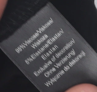 Cable & Gauge Women’s Black 3/4 Sleeve Top Size S