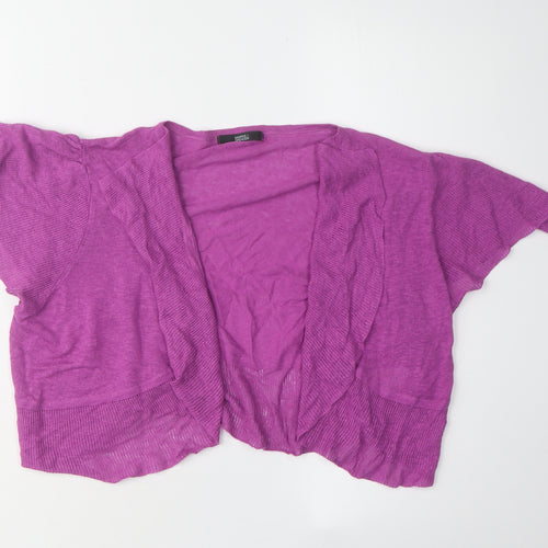 Marks and Spencer Women's Purple Cardigan Size 18