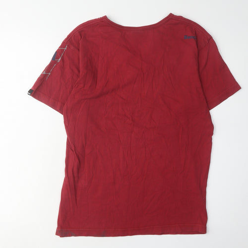 Bench Men's Red Graphic t-shirt size S