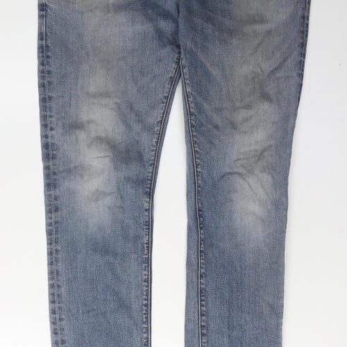 Neuw Men's Blue Skinny Jeans, Size 32, Medium Wash
