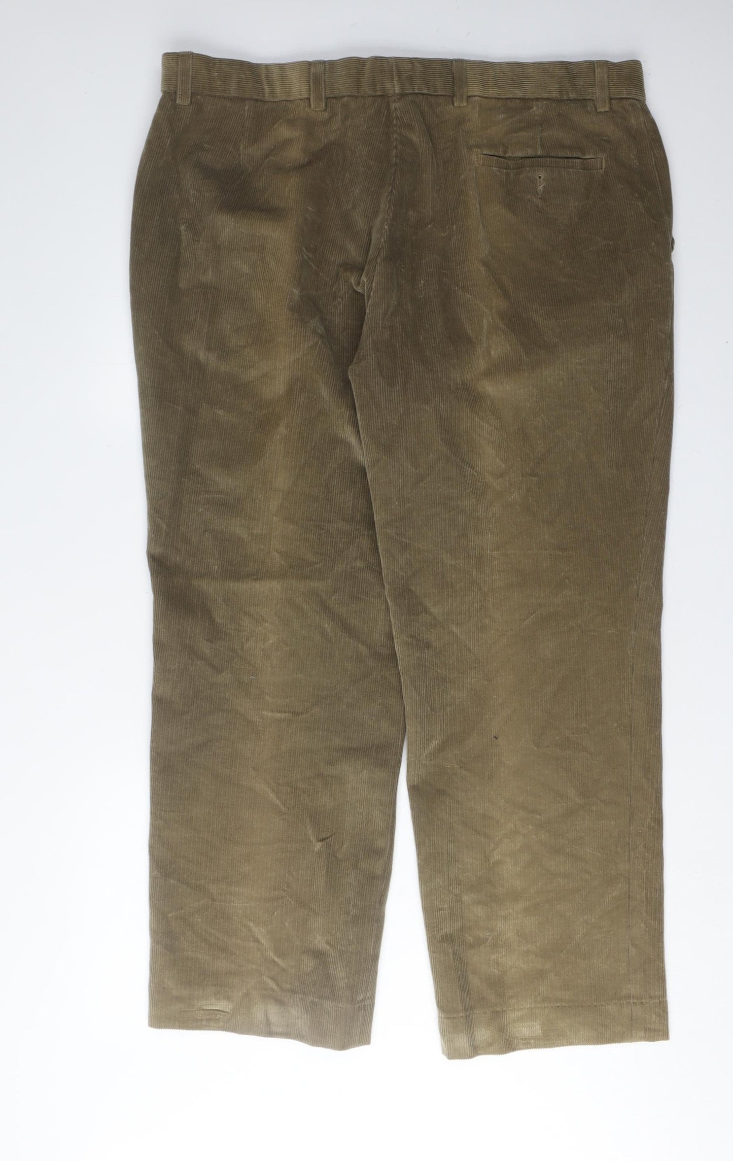 Marks and Spencer Men's Brown Corduroy Trousers 40W