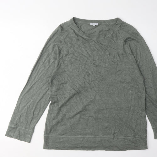 Jigsaw Women's Green Pullover Jumper Large