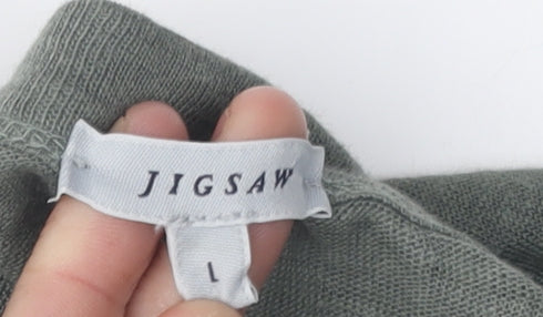 Jigsaw Women's Green Pullover Jumper Large