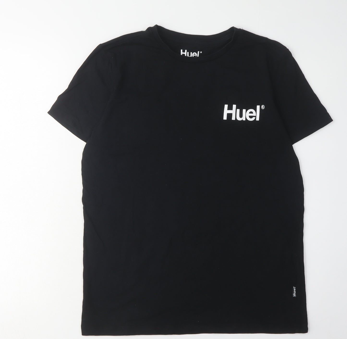 Huel Men’s Black T-Shirt S Crew Neck Short Sleeve