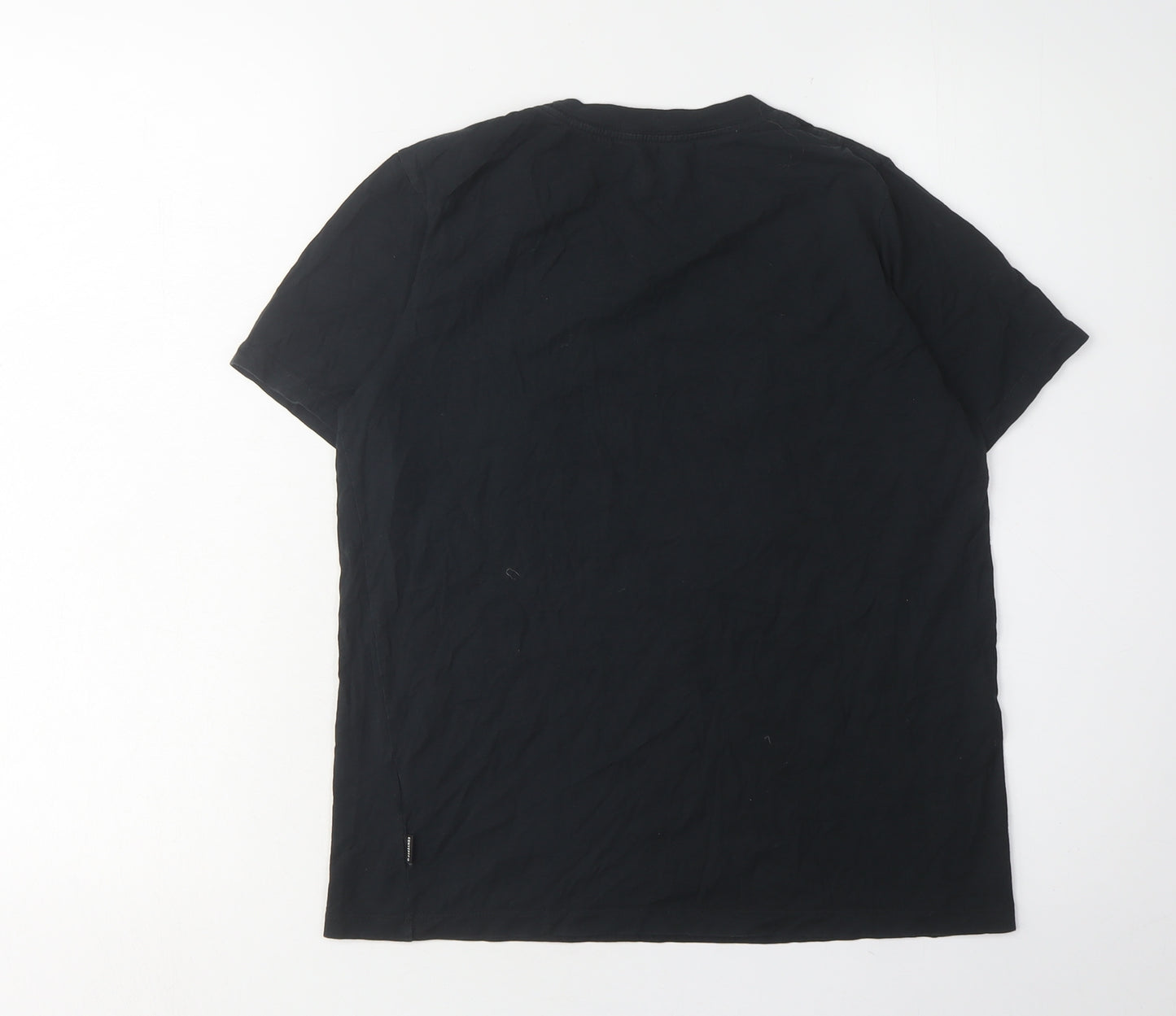 Converse Unisex Kids Black Graphic T-Shirt S