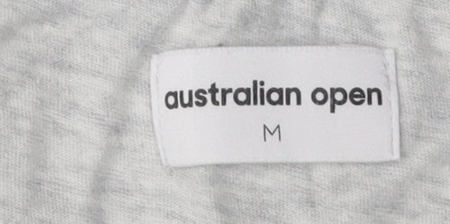 Australian Open Grey Sports T-Shirt M Casual Graphic