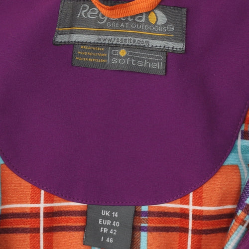 Regatta Women's Softshell Jacket Purple Size 14