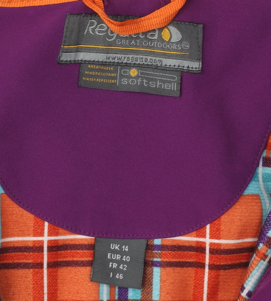 Regatta Women's Softshell Jacket Purple Size 14