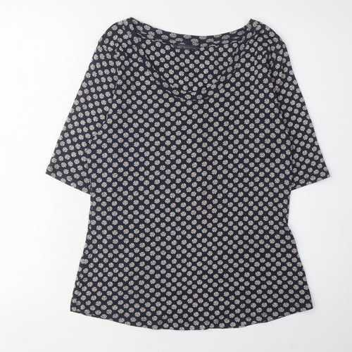 Marks and Spencer Women's Floral T-Shirt Size 14