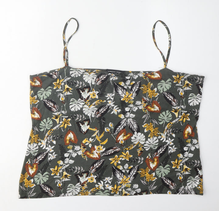 Dorothy Perkins Women’s Multicoloured Floral Tank Top Size 22