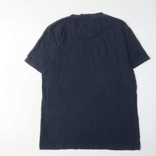 Crew Clothing Co. Men's Blue Medium T-Shirt