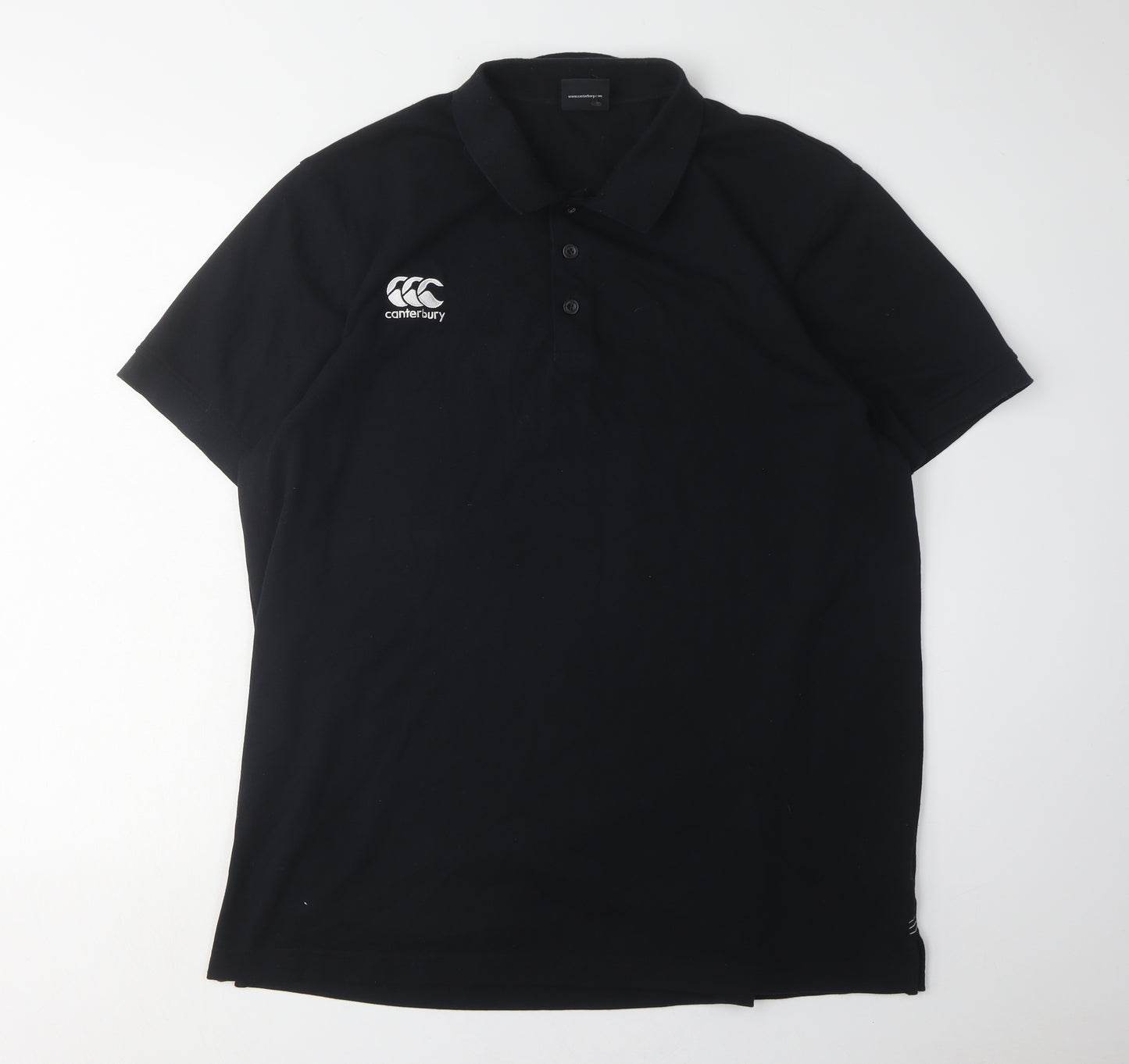 Canterbury Men's Black 2XL Polo Shirt