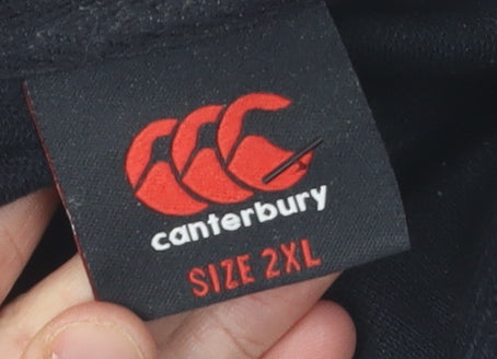 Canterbury Men's Black 2XL Polo Shirt