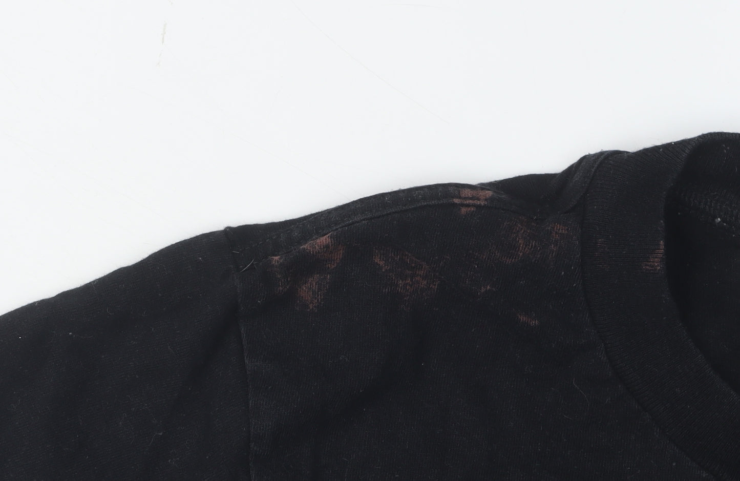 Off-White Men's Black Graphic Print T-Shirt, Size S