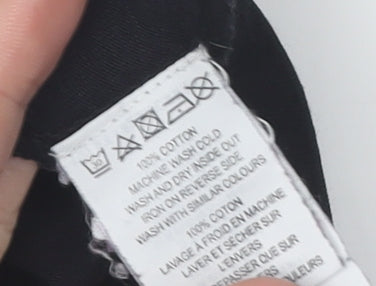 French Connection Men's Black Medium Crew Neck T-Shirt