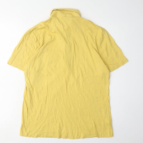 Original Penguin Men's Yellow Classic Polo Shirt M