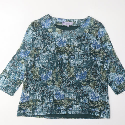 Honor Millburn Women's Geometric Blouse Size 14