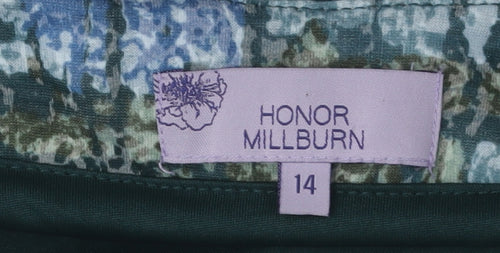 Honor Millburn Women's Geometric Blouse Size 14