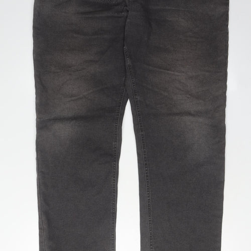 English Laundry Men's Black Jeans 40X34 Mid Rise
