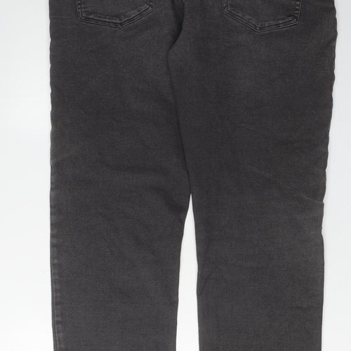 English Laundry Men's Black Jeans 40X34 Mid Rise