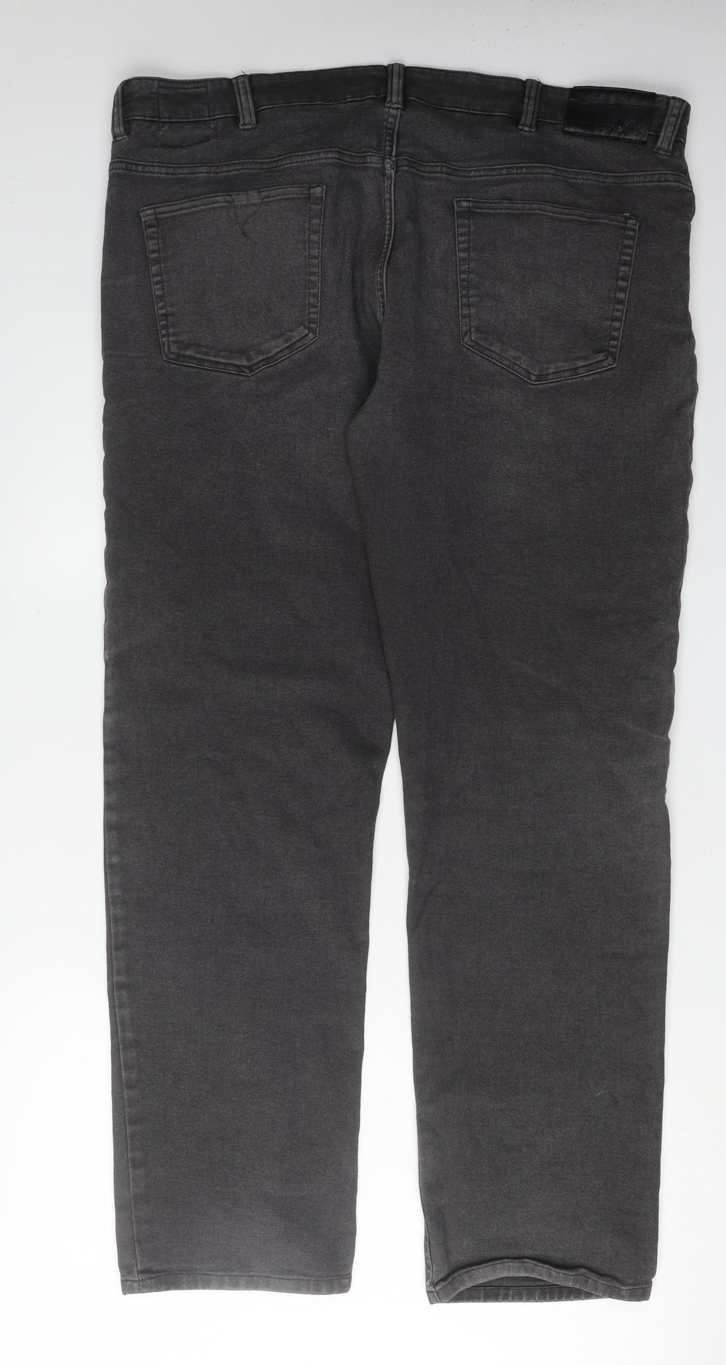 English Laundry Men's Black Jeans 40X34 Mid Rise