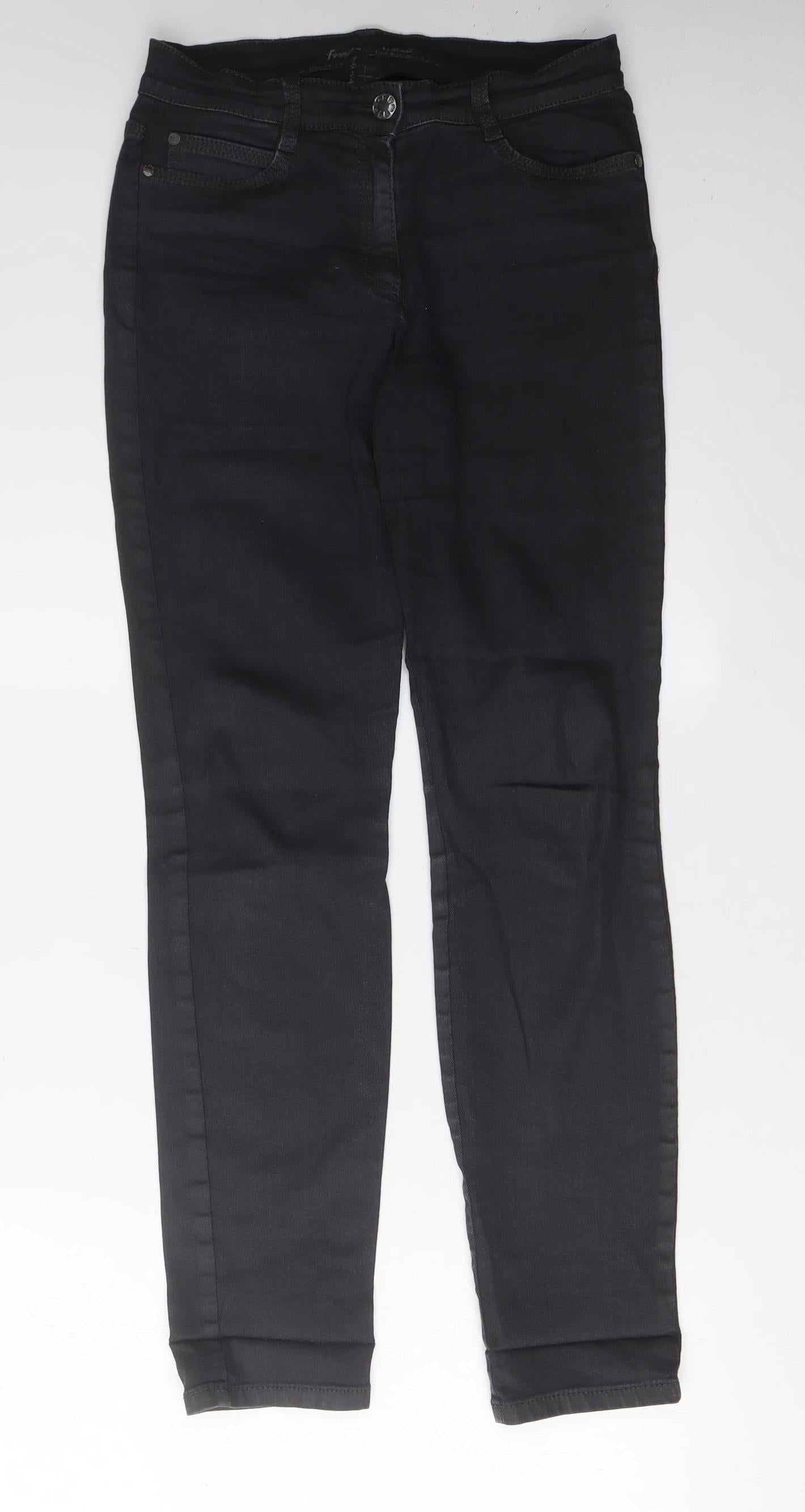 Brax Women's Black Skinny Jeans Size 12 Regular