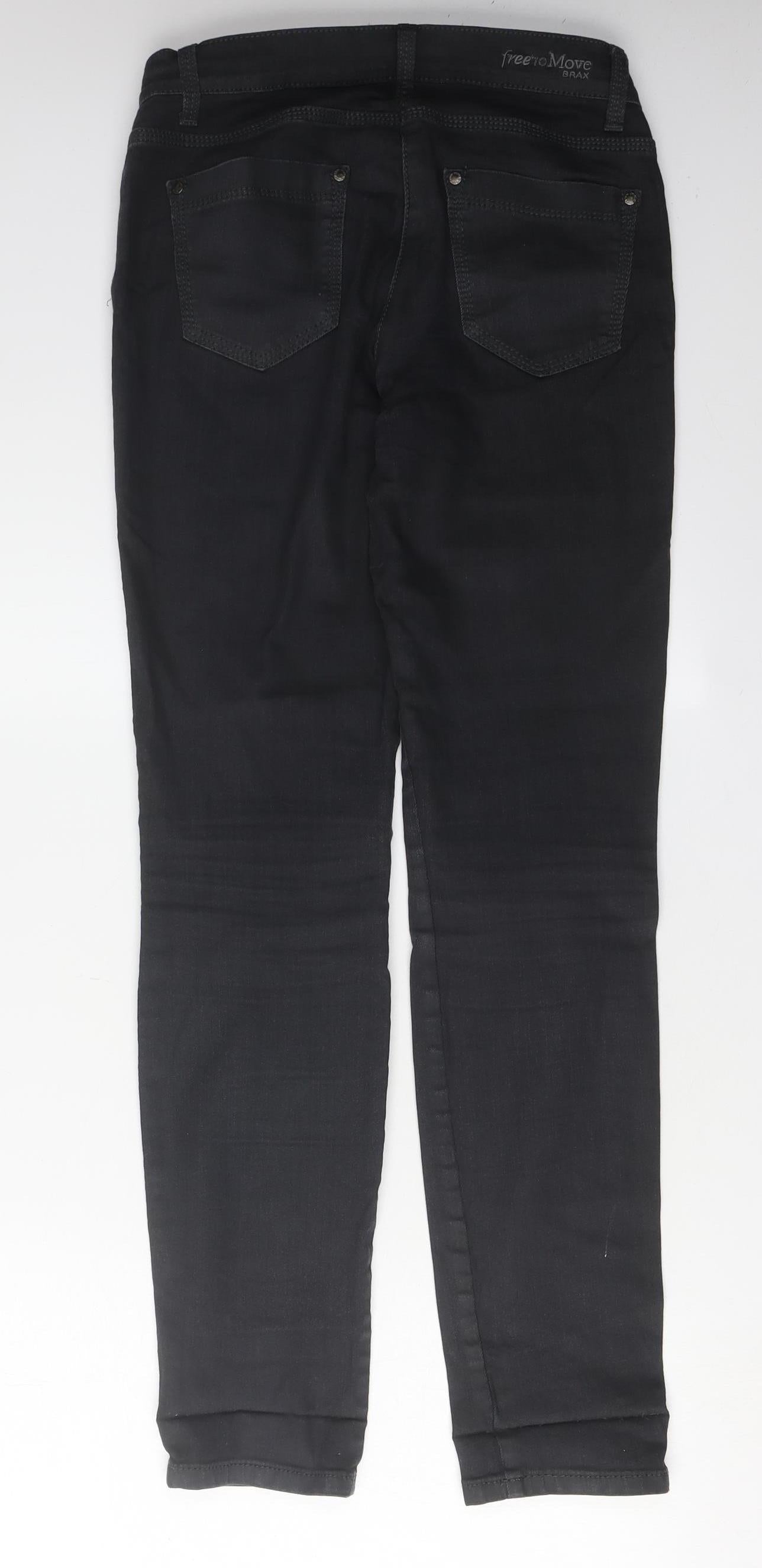 Brax Women's Black Skinny Jeans Size 12 Regular