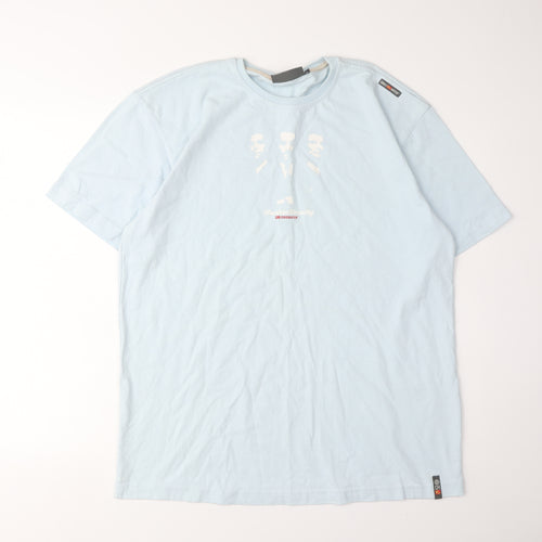Crosshatch Men's XL Blue Graphic T-Shirt