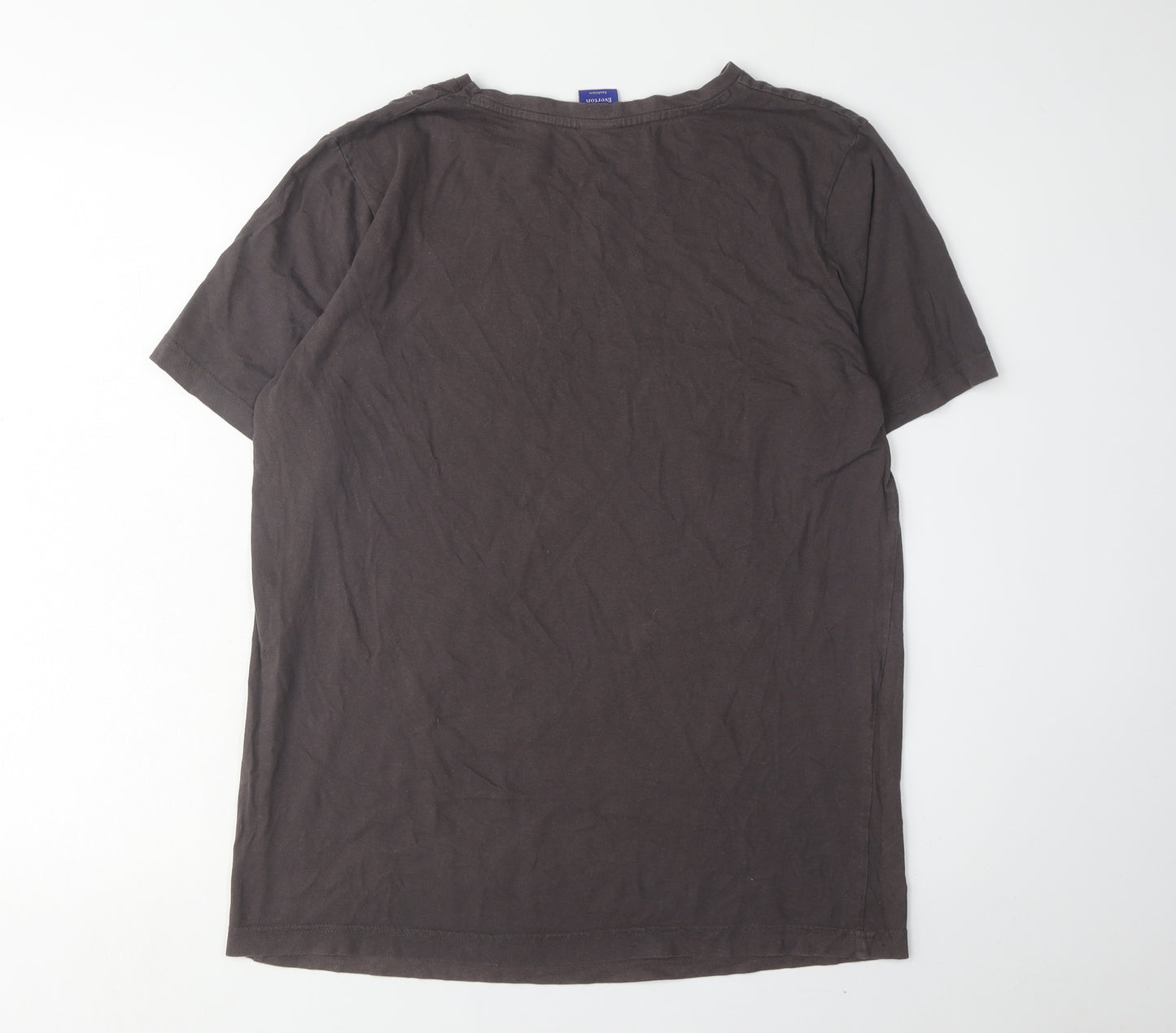 Everton Men's Black Graphic Print T-Shirt - Size L