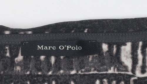 Marc O'Polo Women's Black Geometric Top Size S