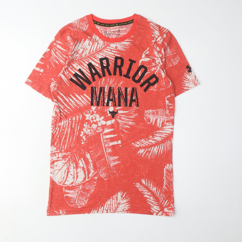 Under Armour Men's Red XS Graphic Print T-Shirt